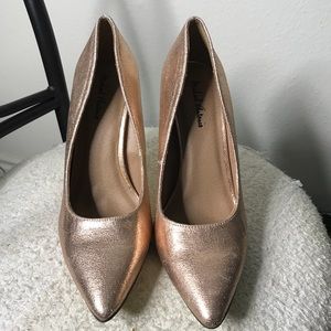 Michael Antonio Rose Gold Metallic shoes
